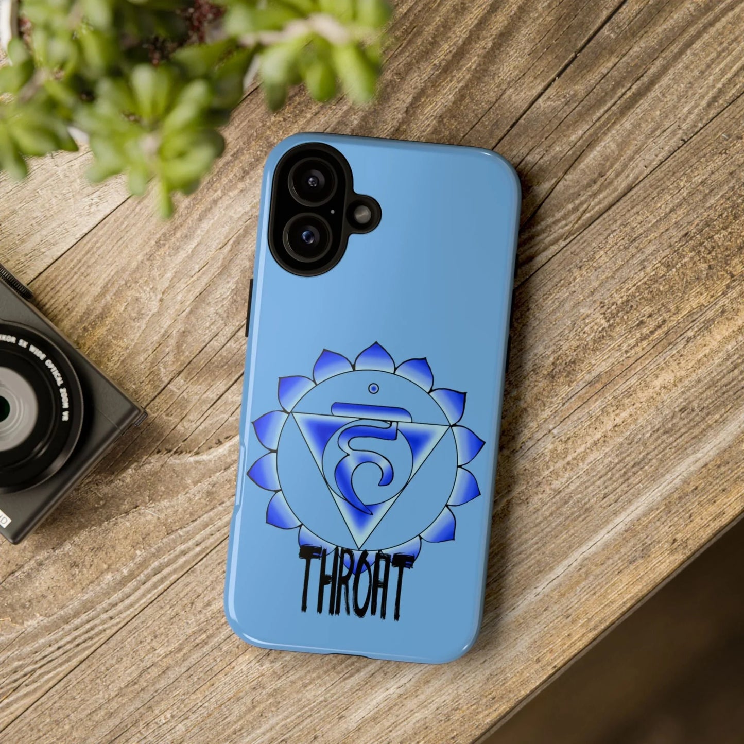 Throat Chakra Phone Case - Vishuddha Chakra Wonders