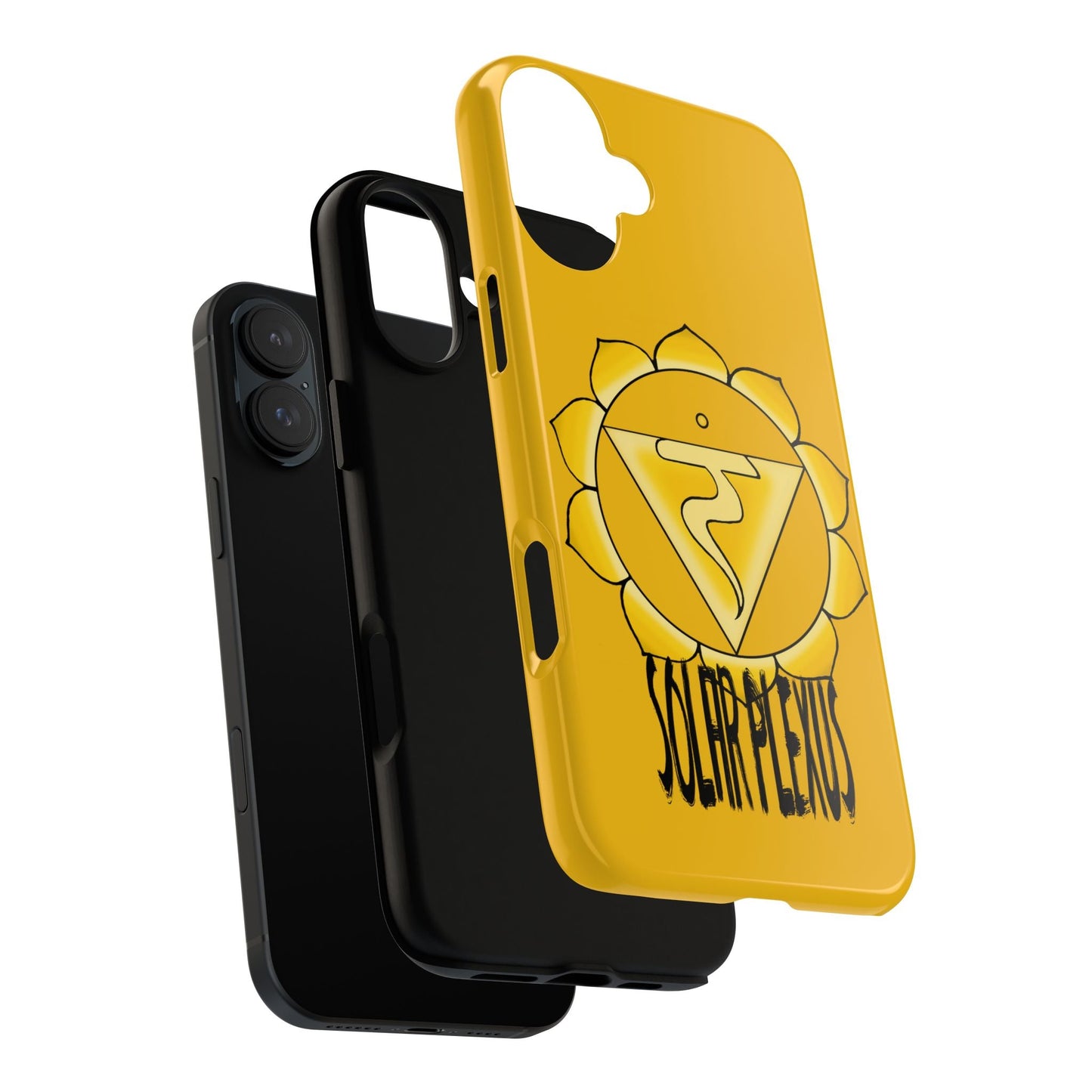 Solar Plexus Chakra Phone Case - Manipura showing durability layers