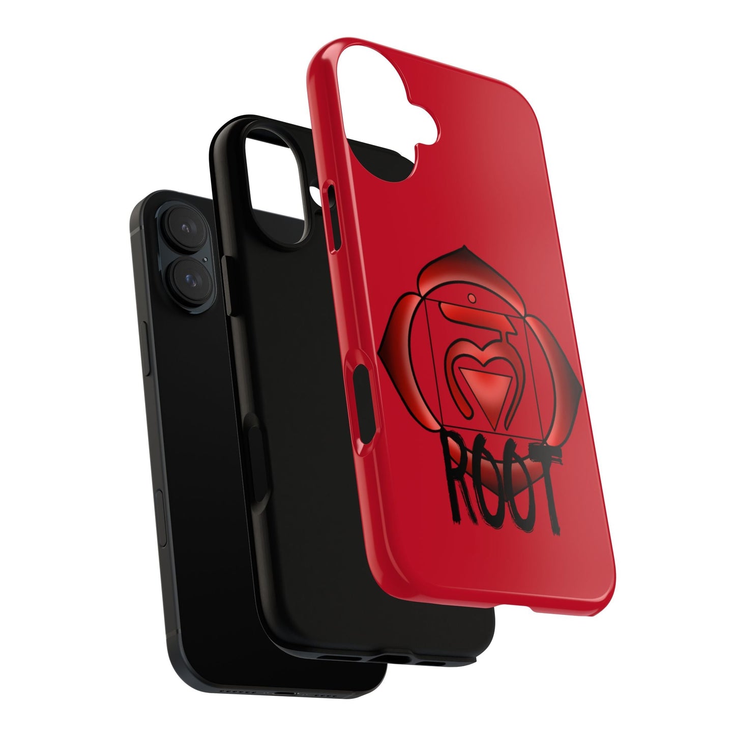 Root Chakra Phone Case - Muladhara showing durability layers