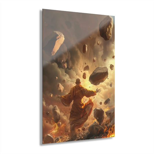 "The Art of Earth" Wall Art shown in the 11" x 14" size on a white background.