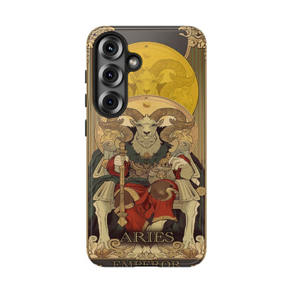 Aries "The Emperor" Tarot Card Phone Samsung Galaxy 25