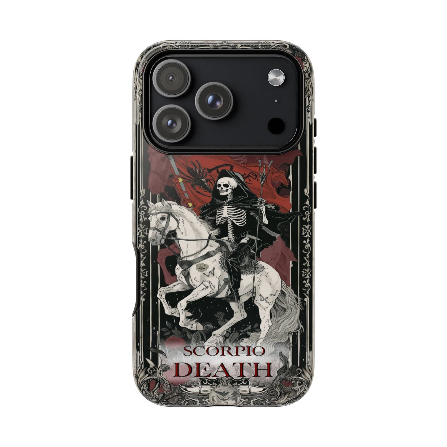 Scorpio "Death" Tarot Card Phone Case iPhone 17 Pro