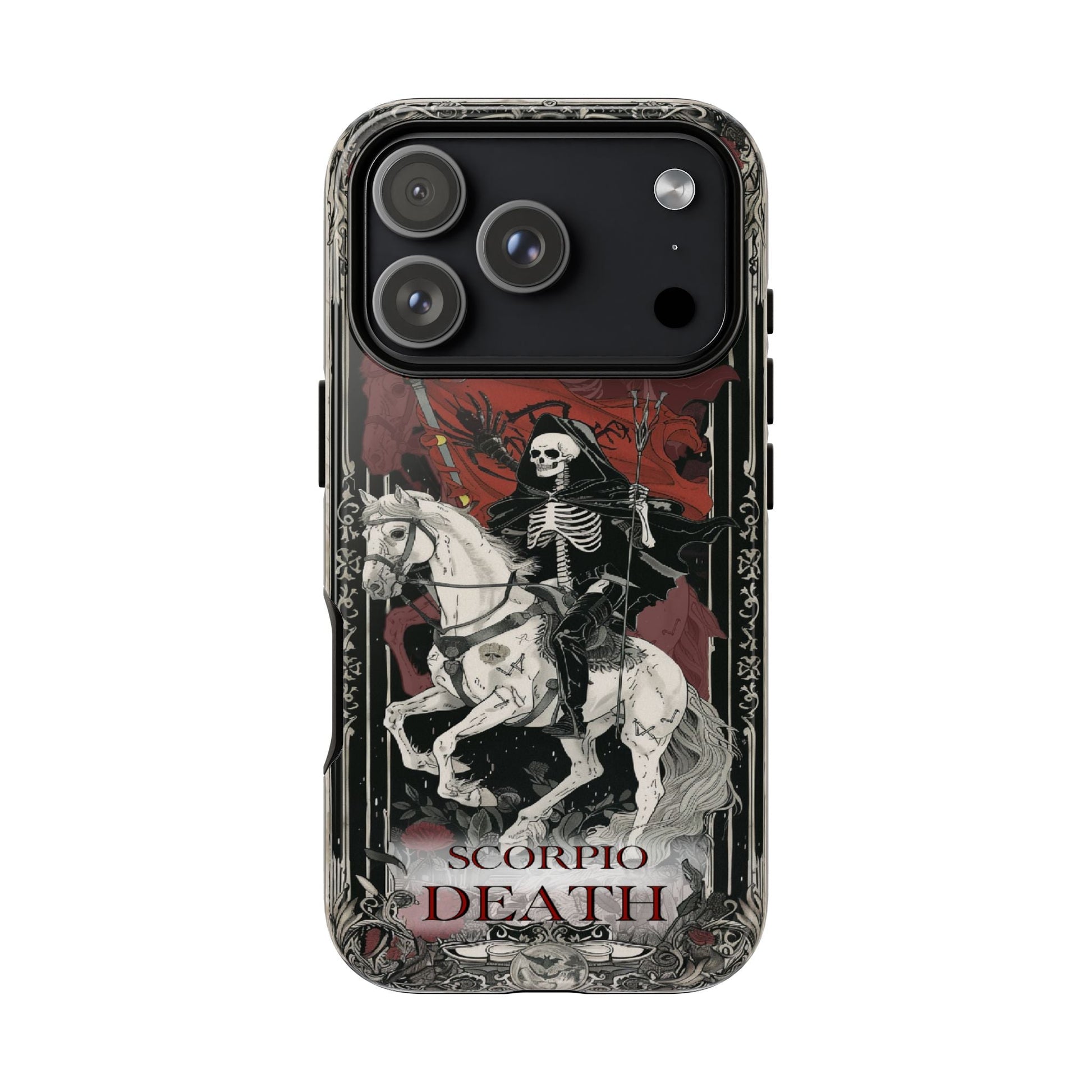Scorpio "Death" Tarot Card Phone Case iPhone 17 Pro