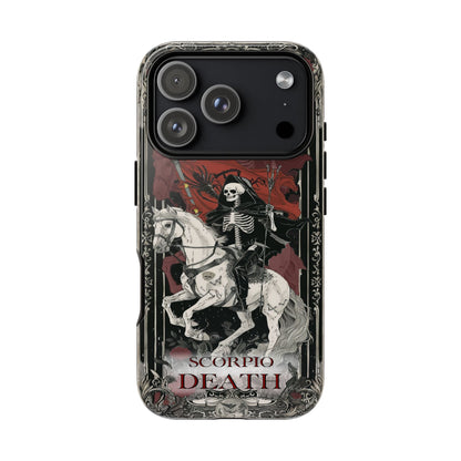 Scorpio "Death" Tarot Card Phone Case iPhone 17 Pro