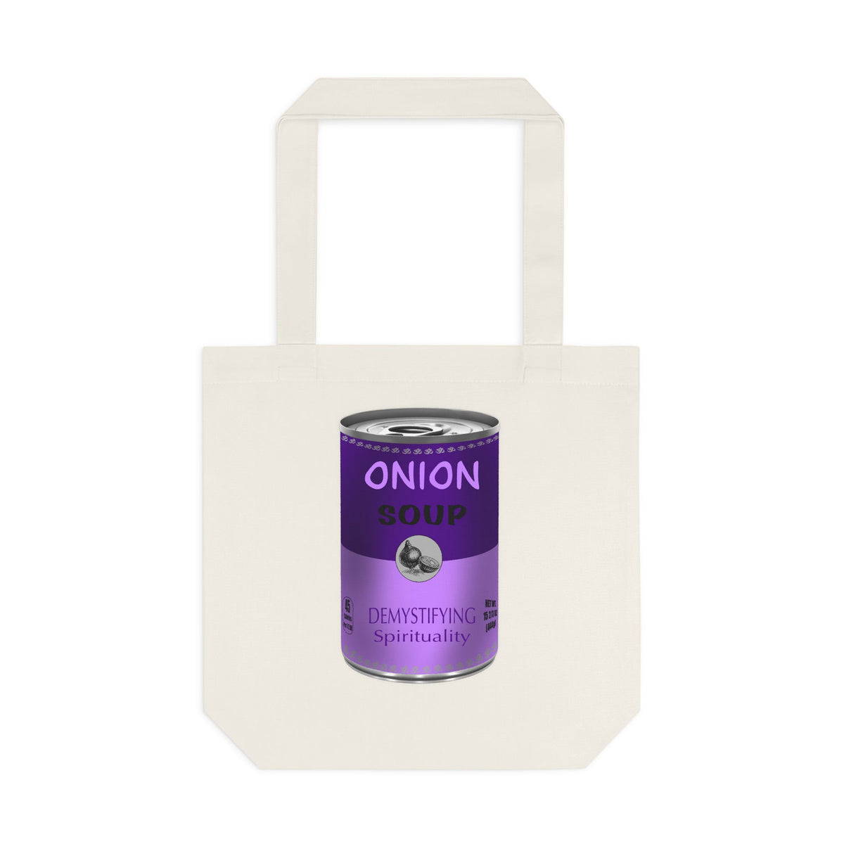 Onion Soup Logo Tote Bag | Spiritual Grocery & Book Bag