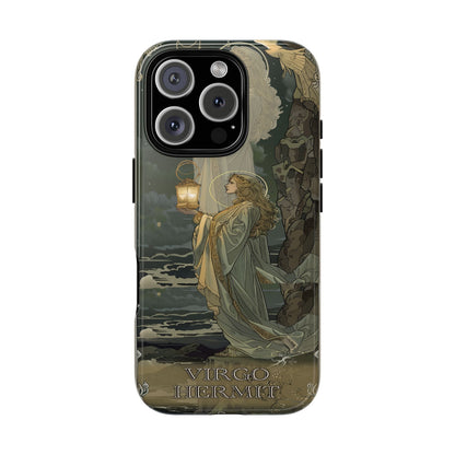 Virgo "The Hermit" Tarot Card Phone Case iPhone 16 Pro