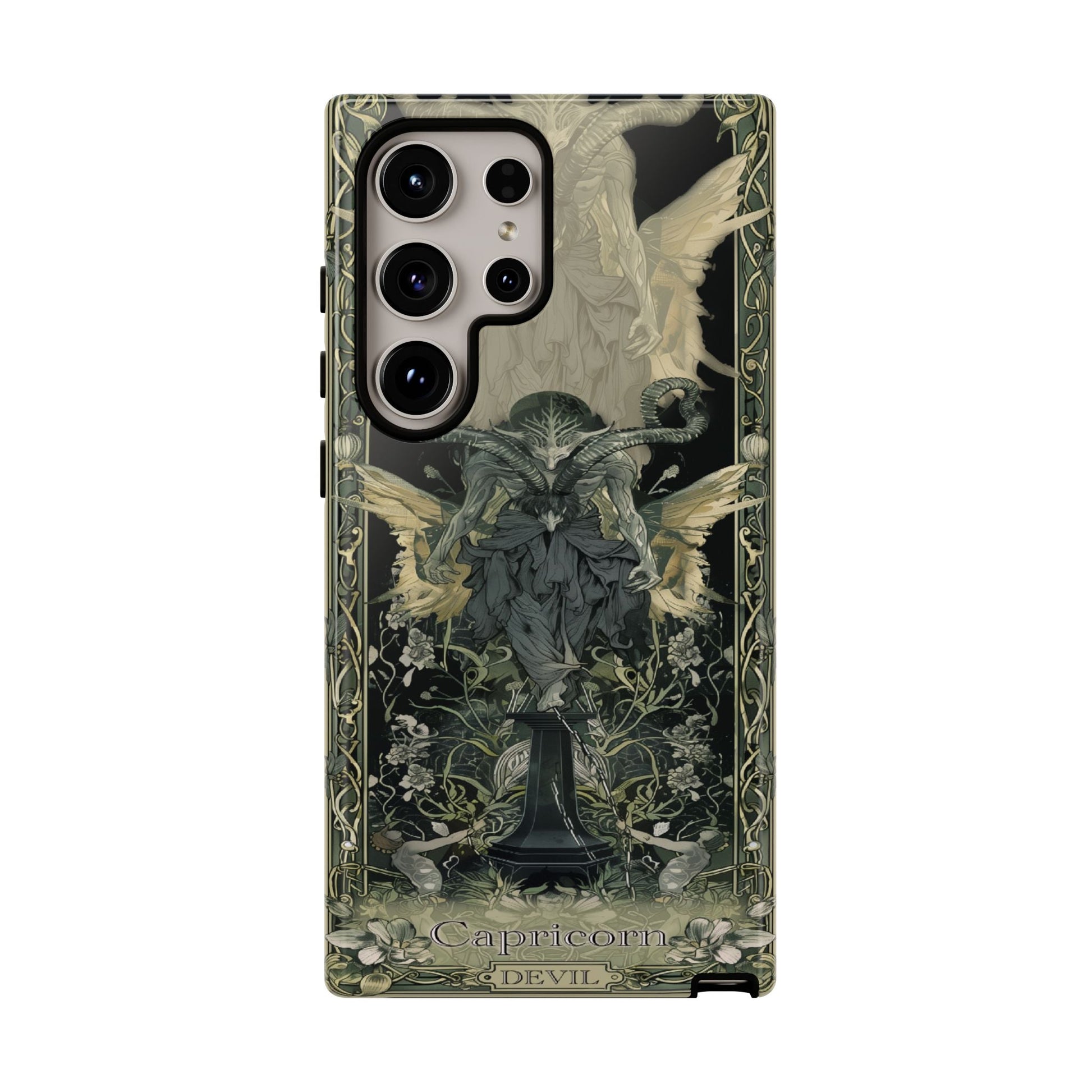 Capricorn "The Devil" Tarot Card Phone Case Samsung Galaxy S24 Ultra