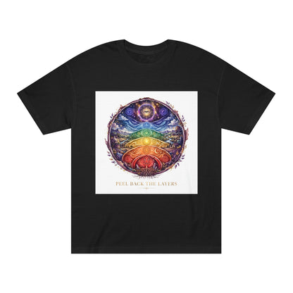 Peel Back the Layers Spiritual T-Shirt | Onion Soup Podcast Merch