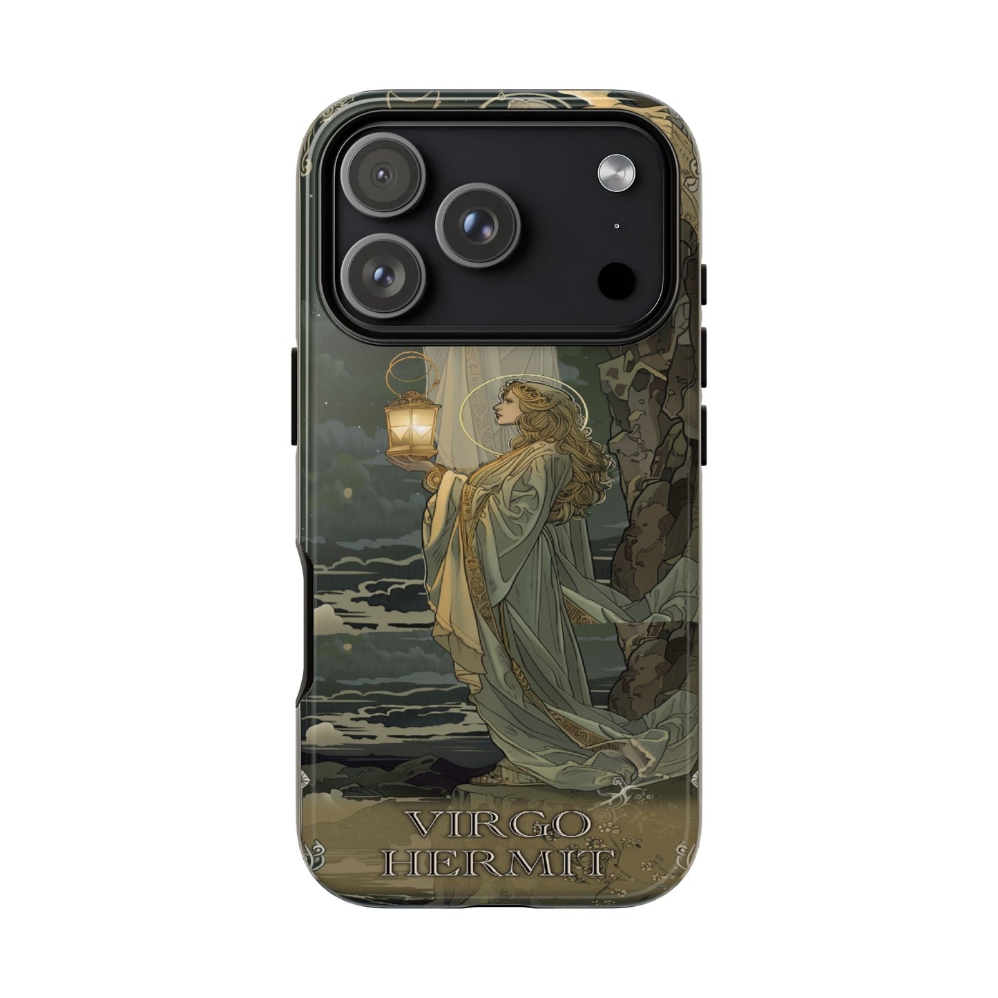 Virgo "The Hermit" Tarot Card Phone Case iPhone 17 Pro 