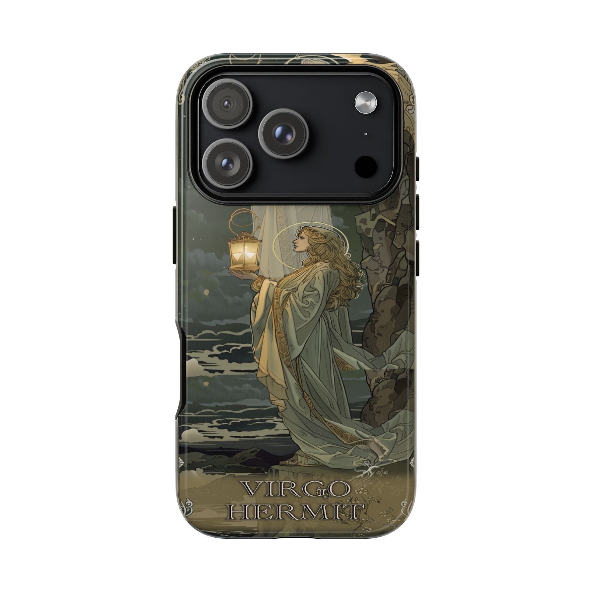 Virgo "The Hermit" Tarot Card Phone Case iPhone 17 Pro 
