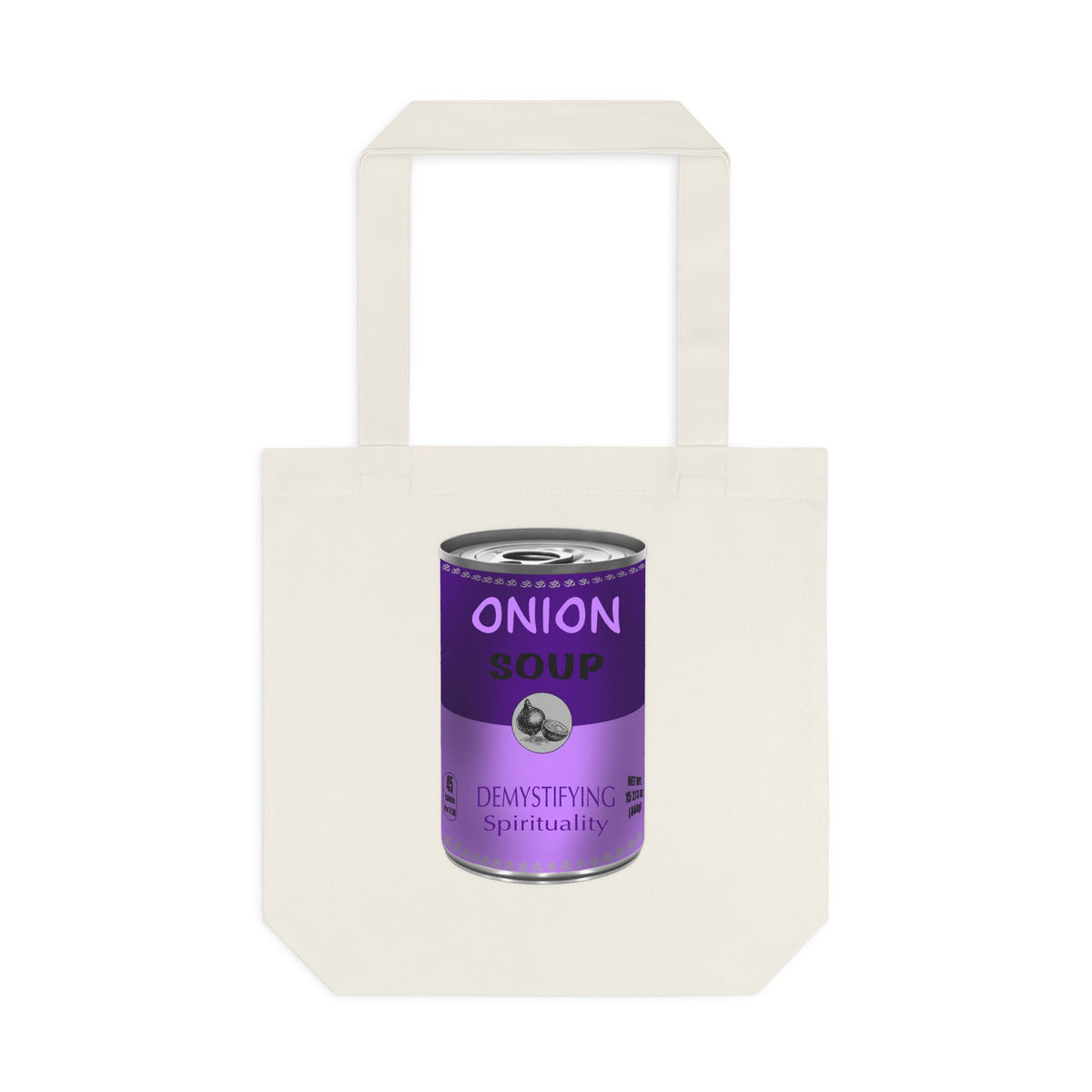 Onion Soup Logo Tote Bag | Spiritual Grocery & Book Bag