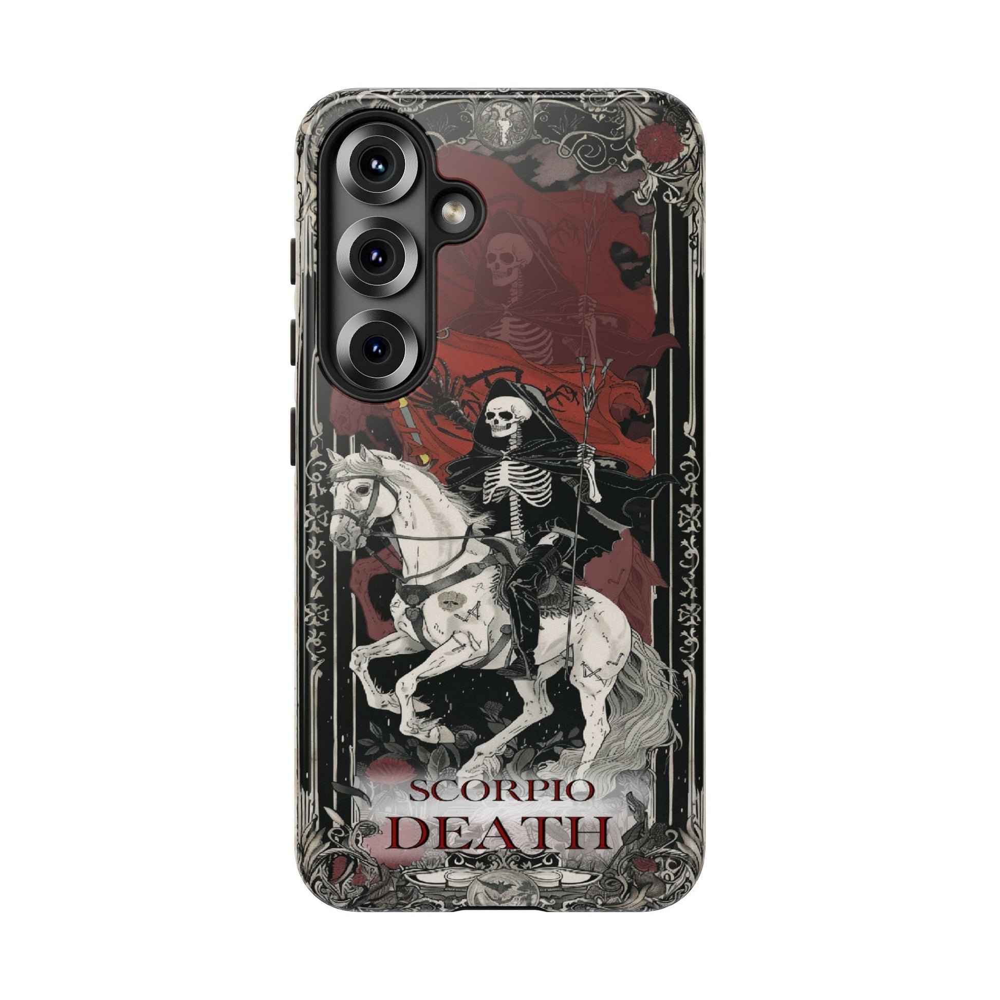 Scorpio "Death" Tarot Card Phone Case Samsung Galaxy 25