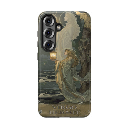 Virgo "The Hermit" Tarot Card Phone Case Samsung Galaxy S25