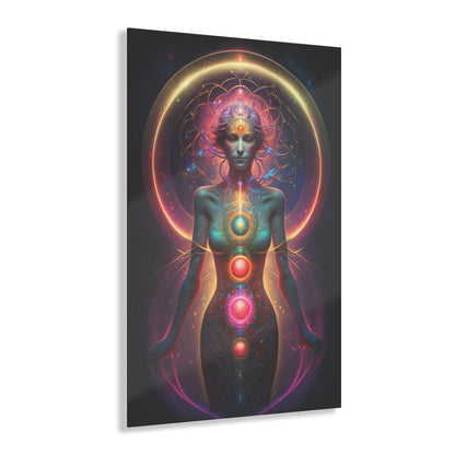The Infinity Woman Acrylic Art Printify