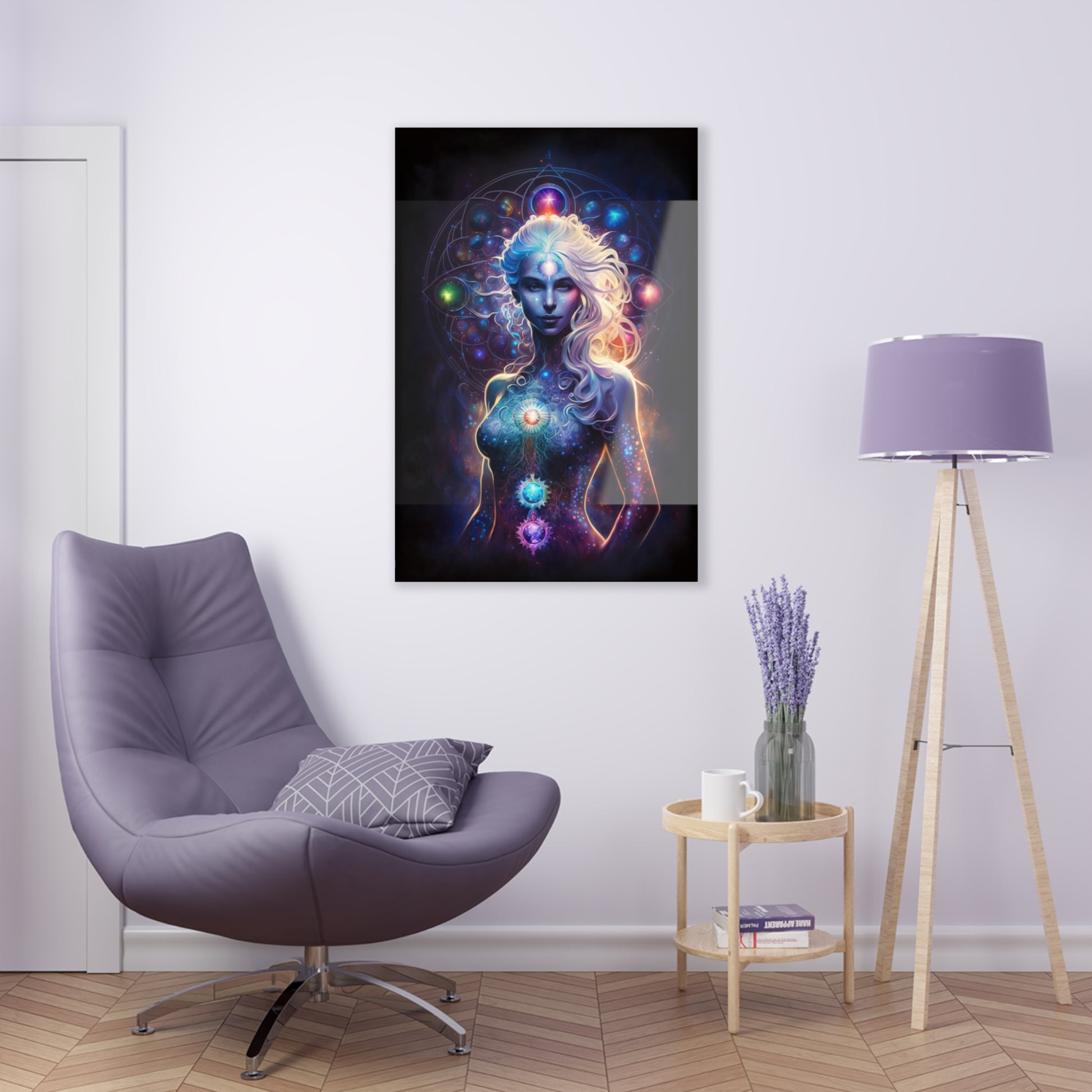 The Stargazer Acrylic Art Printify