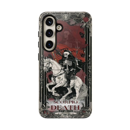 Scorpio "Death" Tarot Card Phone Case Samsung Galaxy 24