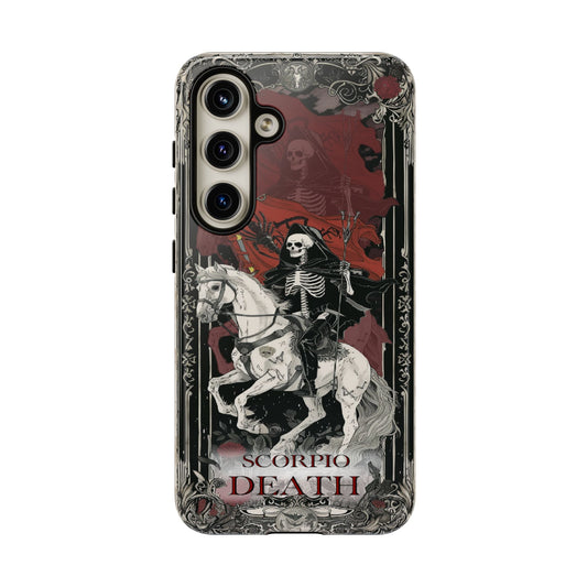 Scorpio "Death" Tarot Card Phone Case Samsung Galaxy 24