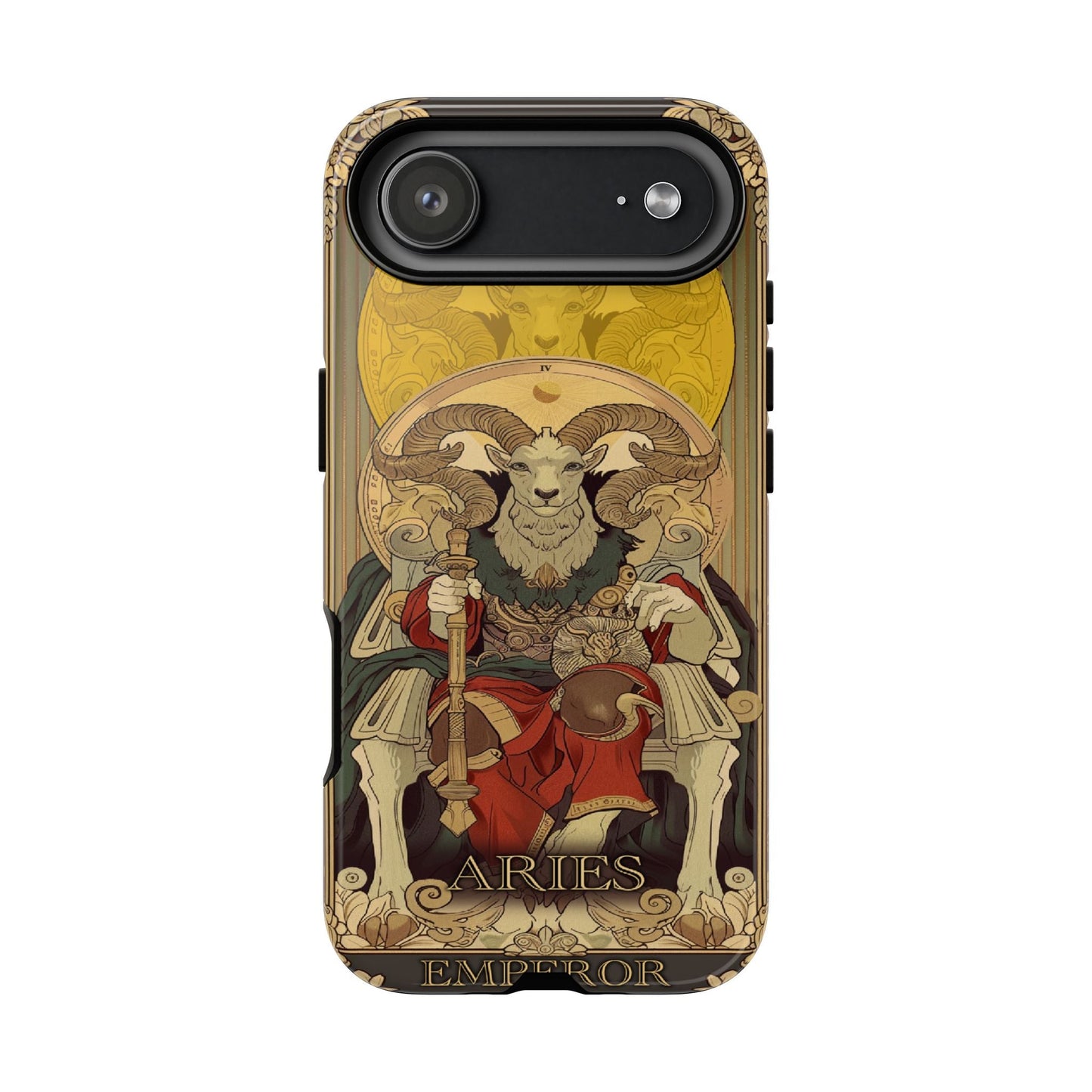 Aries "The Emperor" Tarot Card Phone iPhone 17 Air