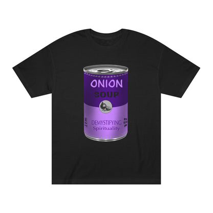 Official Onion Soup Logo T-Shirt | Demystifying Spirituality Merch