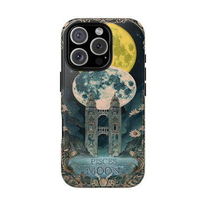 Pisces "The Moon" Tarot Card Phone Case iPhone 16 Pro