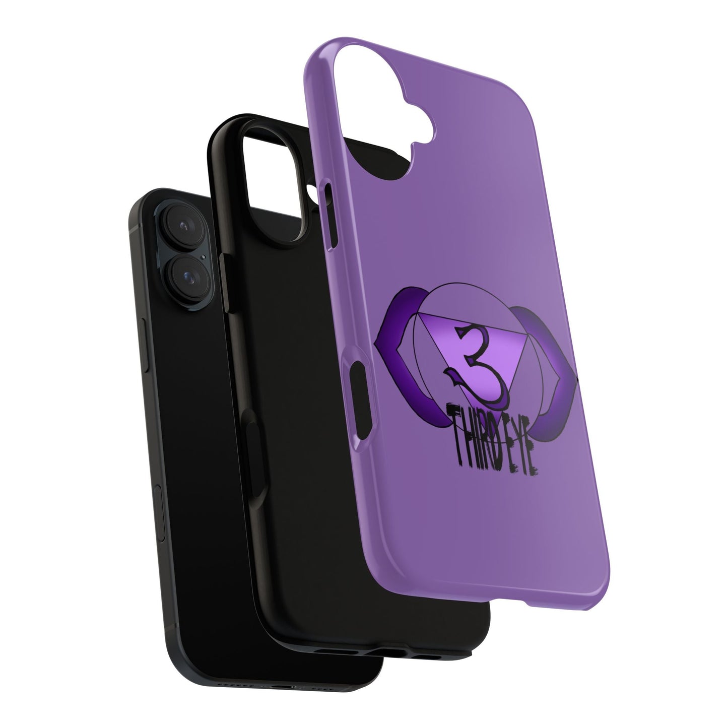 Third Eye Chakra Phone Case - Ajna Showing durability layers