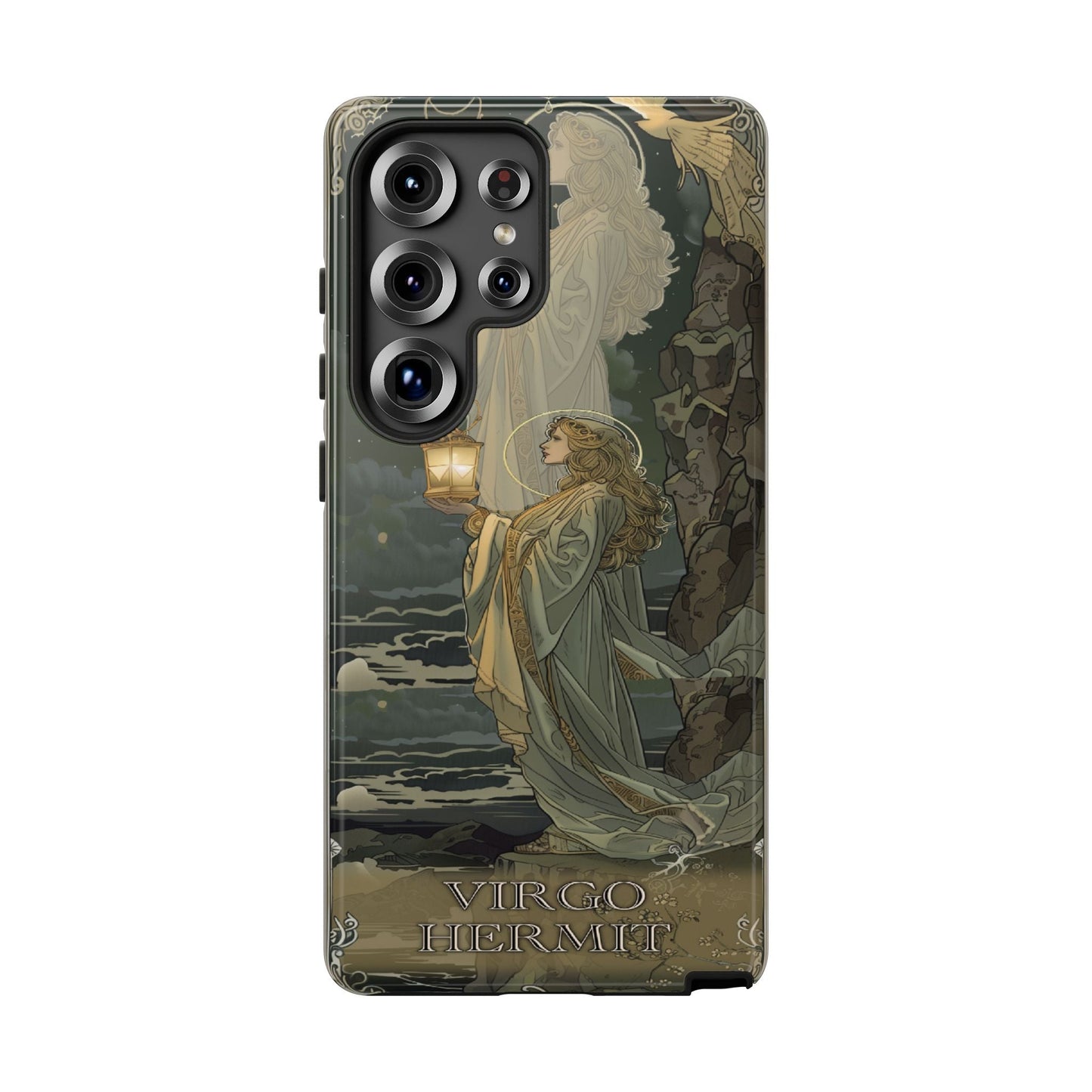Virgo "The Hermit" Tarot Card Phone Case Samsung Galaxy S25 Ultra