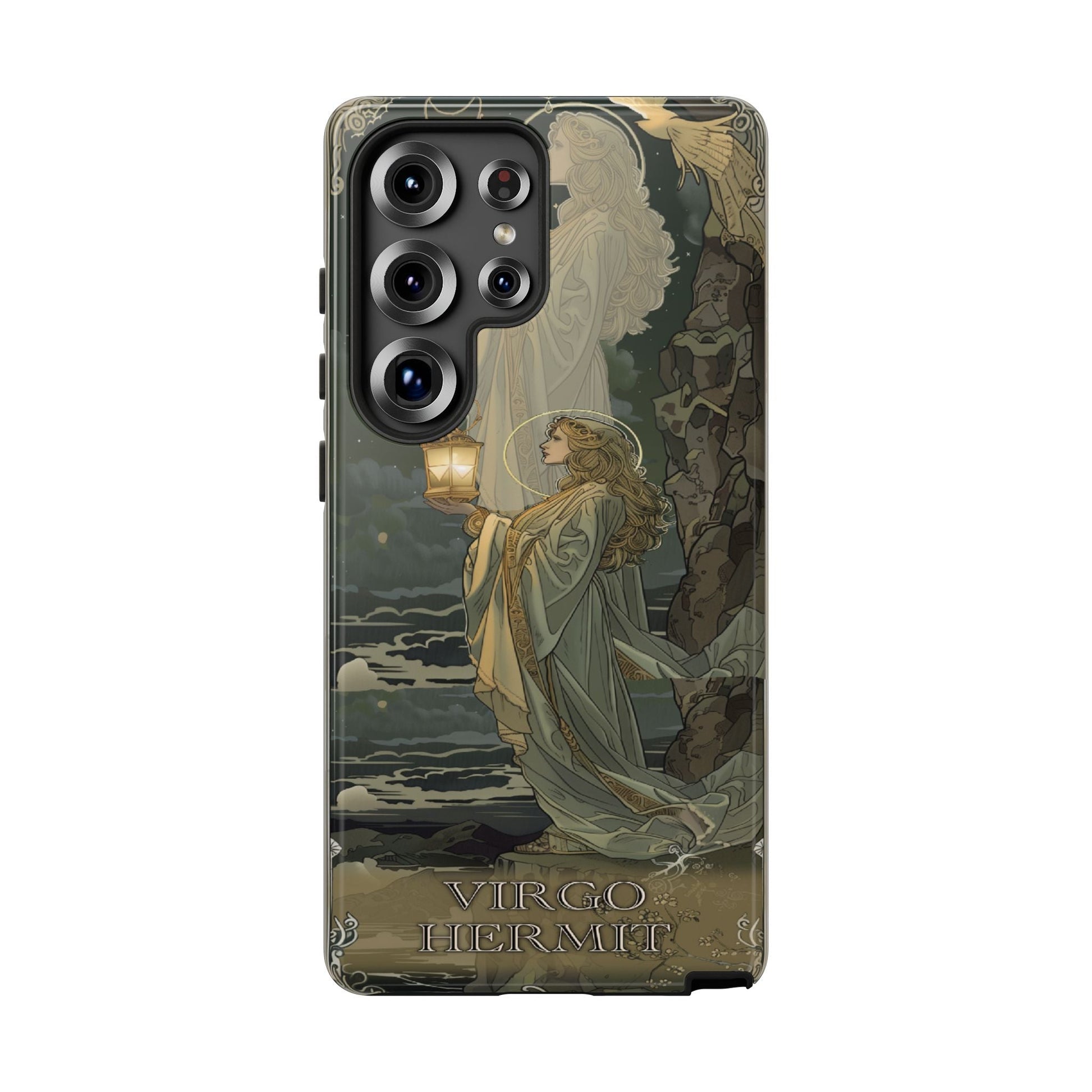 Virgo "The Hermit" Tarot Card Phone Case Samsung Galaxy S25 Ultra