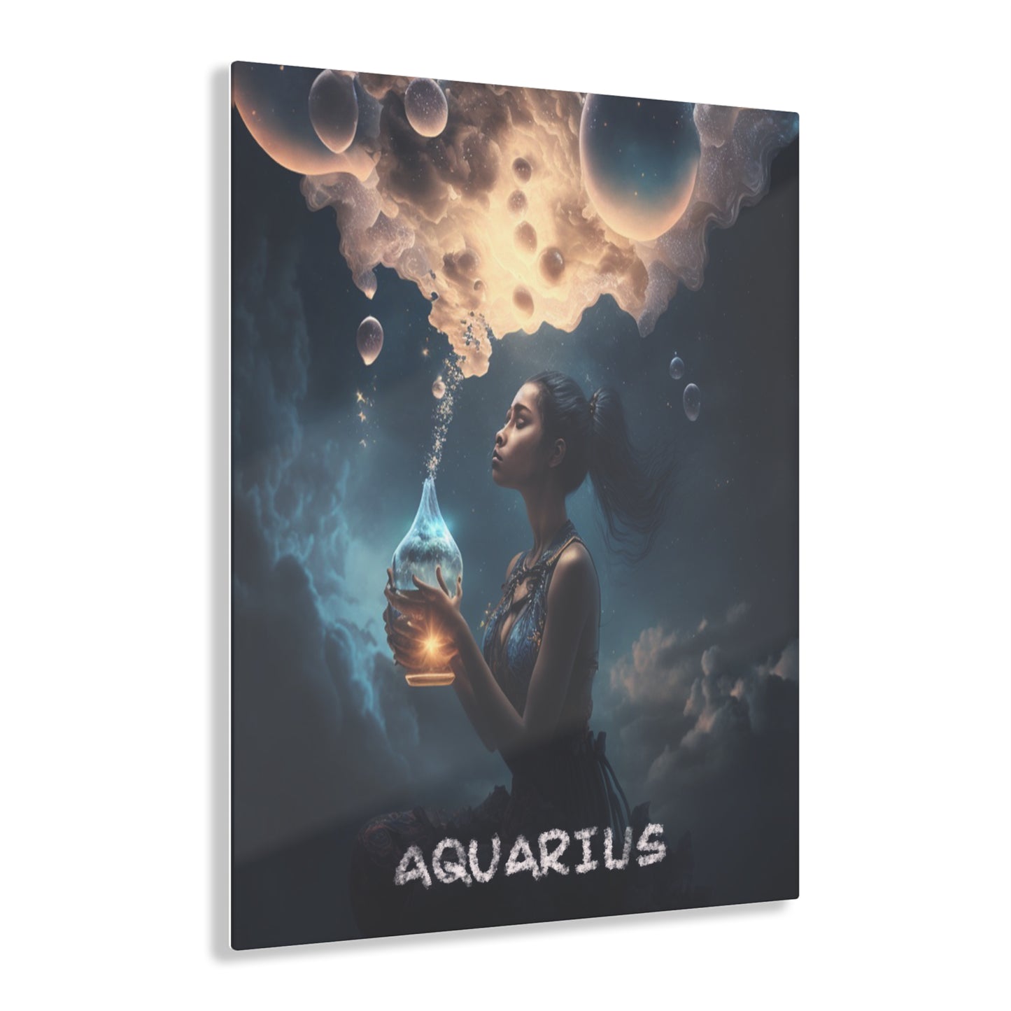 The Aquarius Skies Acrylic Art Printify