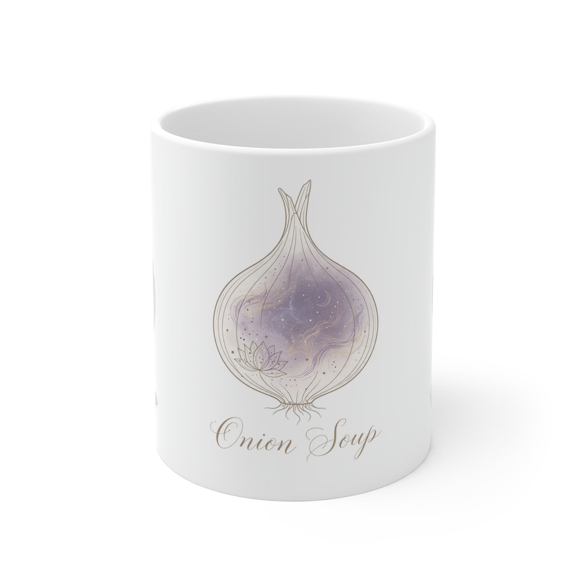 Cosmic Onion Soup Mug | Spiritual Galaxy Coffee Cup