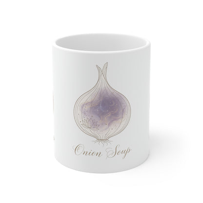 Cosmic Onion Soup Mug | Spiritual Galaxy Coffee Cup
