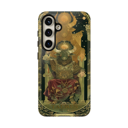 Taurus "The Hierophant" Tarot Card Phone Case Samsung Galaxy S24