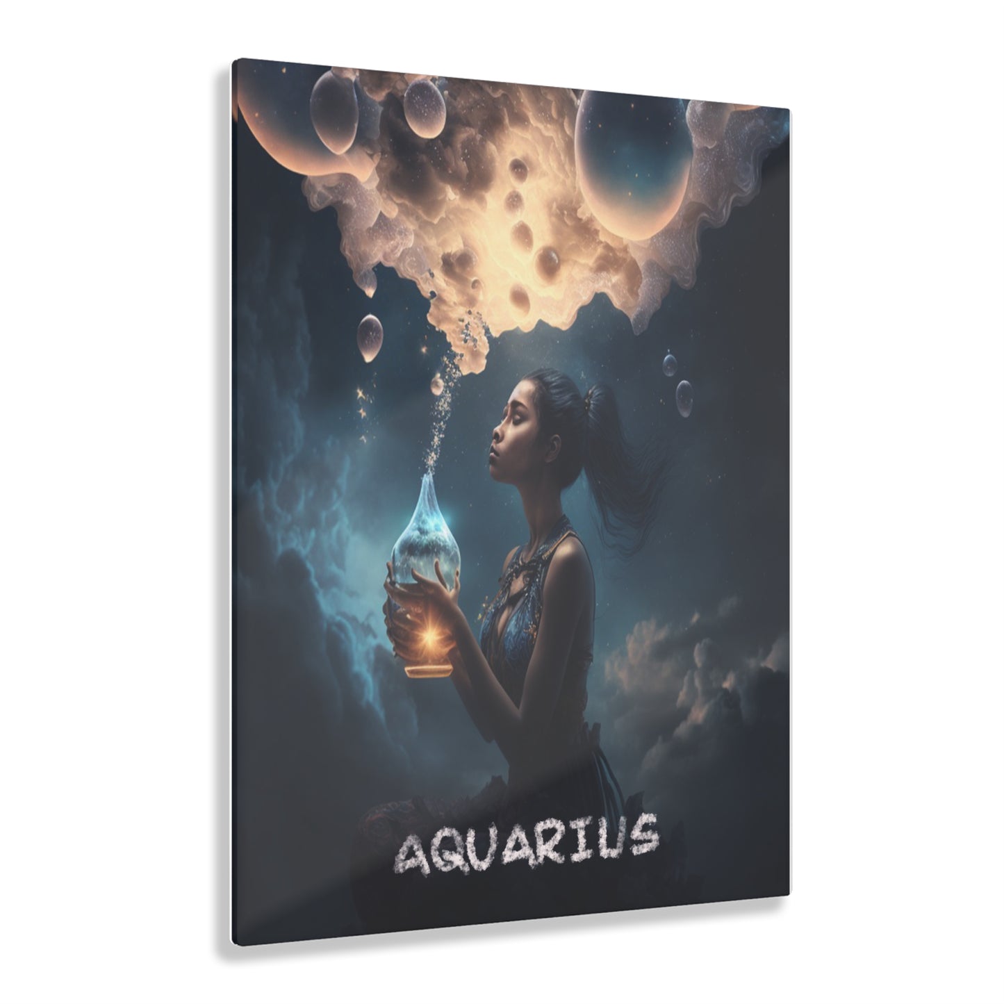 The Aquarius Skies Acrylic Art Printify