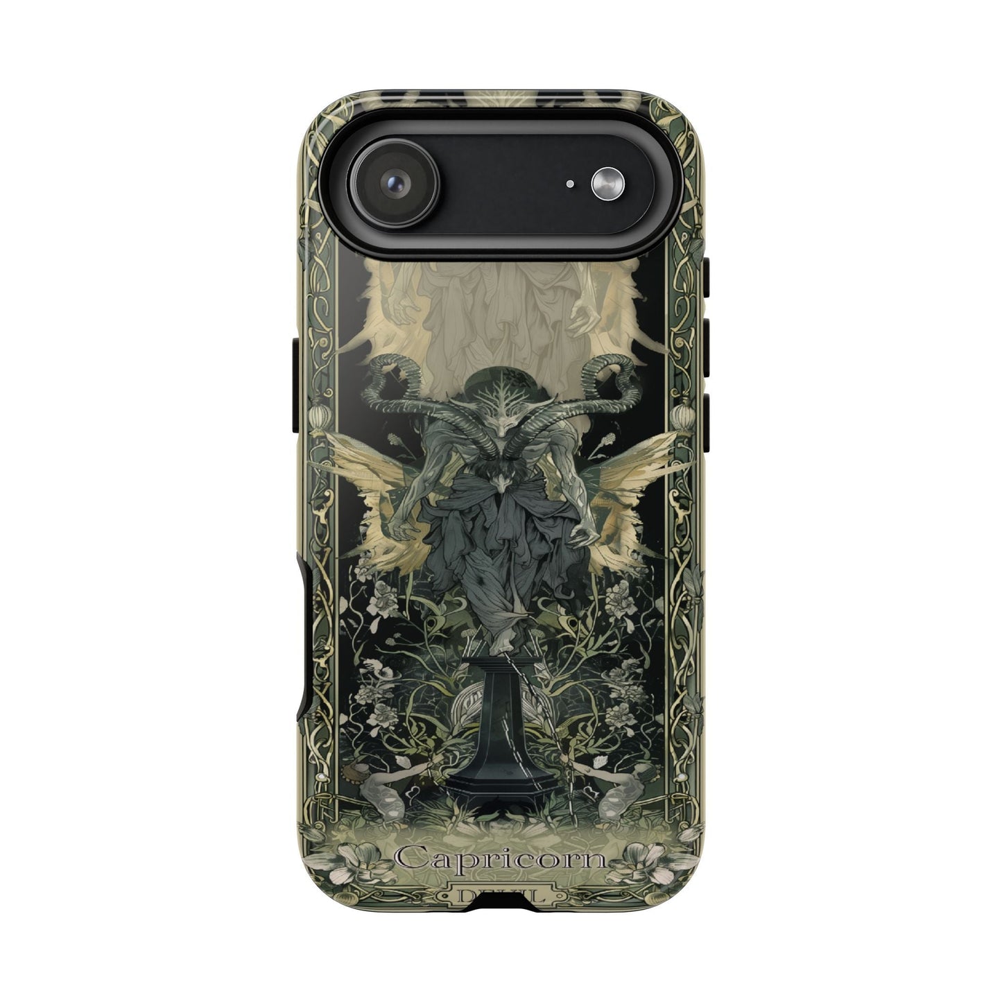 Capricorn "The Devil" Tarot Card Phone Case iPhone 17 Air