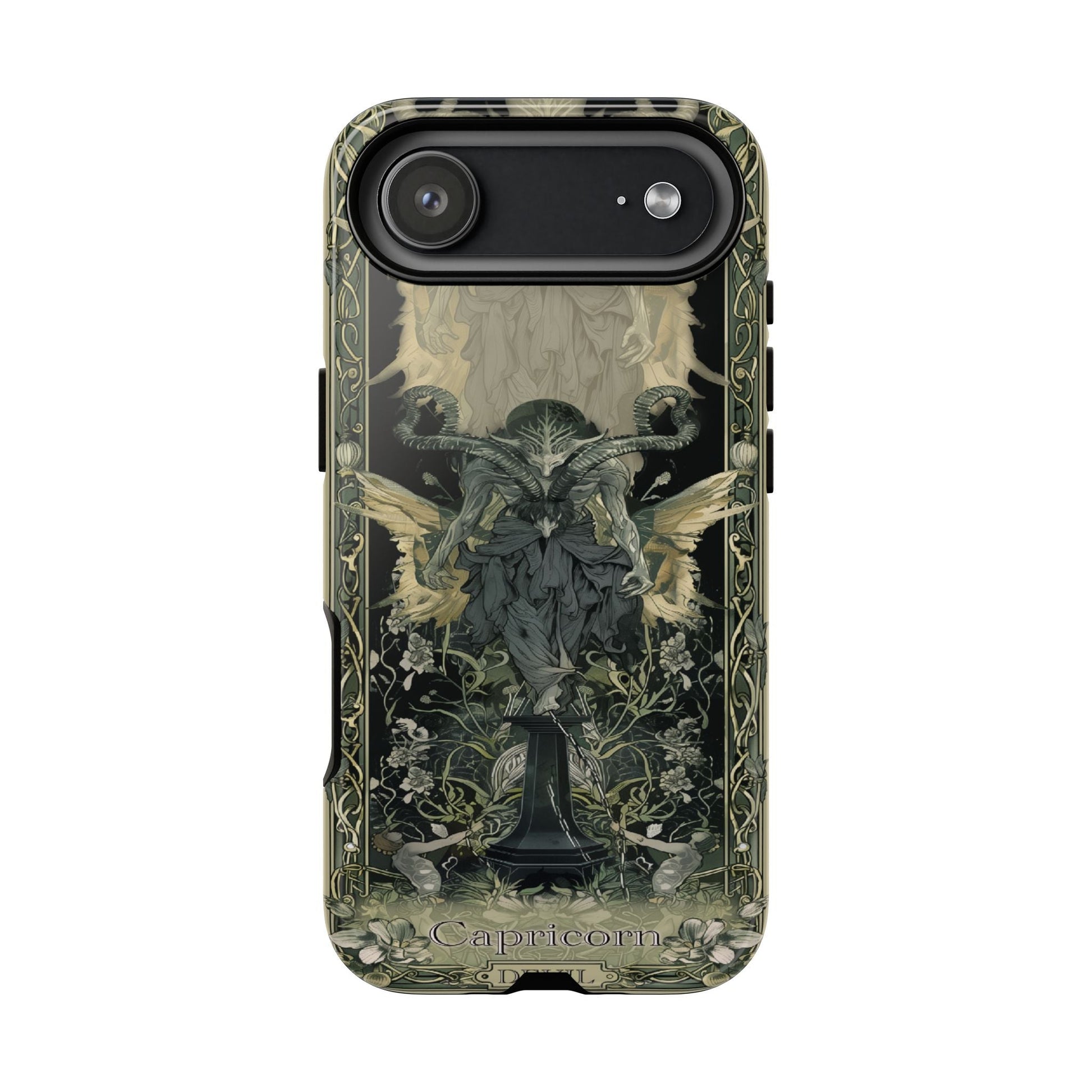 Capricorn "The Devil" Tarot Card Phone Case iPhone 17 Air