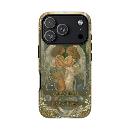 Gemini "The Lovers" Tarot Card Phone Case iPhone 17 Pro
