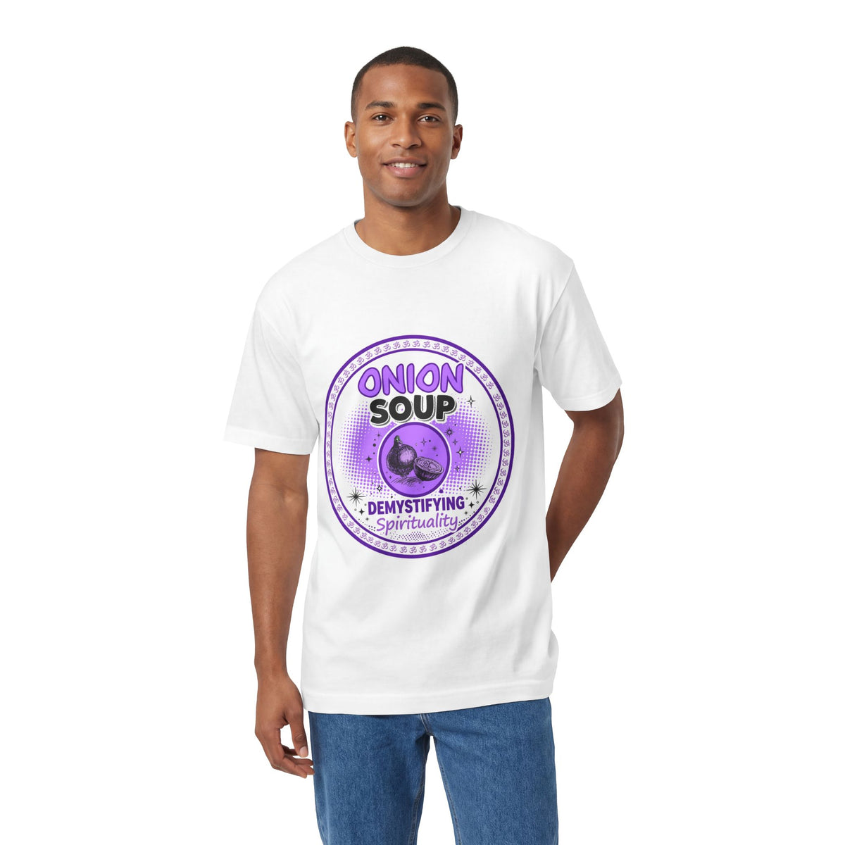 Onion Soup Can Logo T-Shirt | Spiritual Podcast Merch