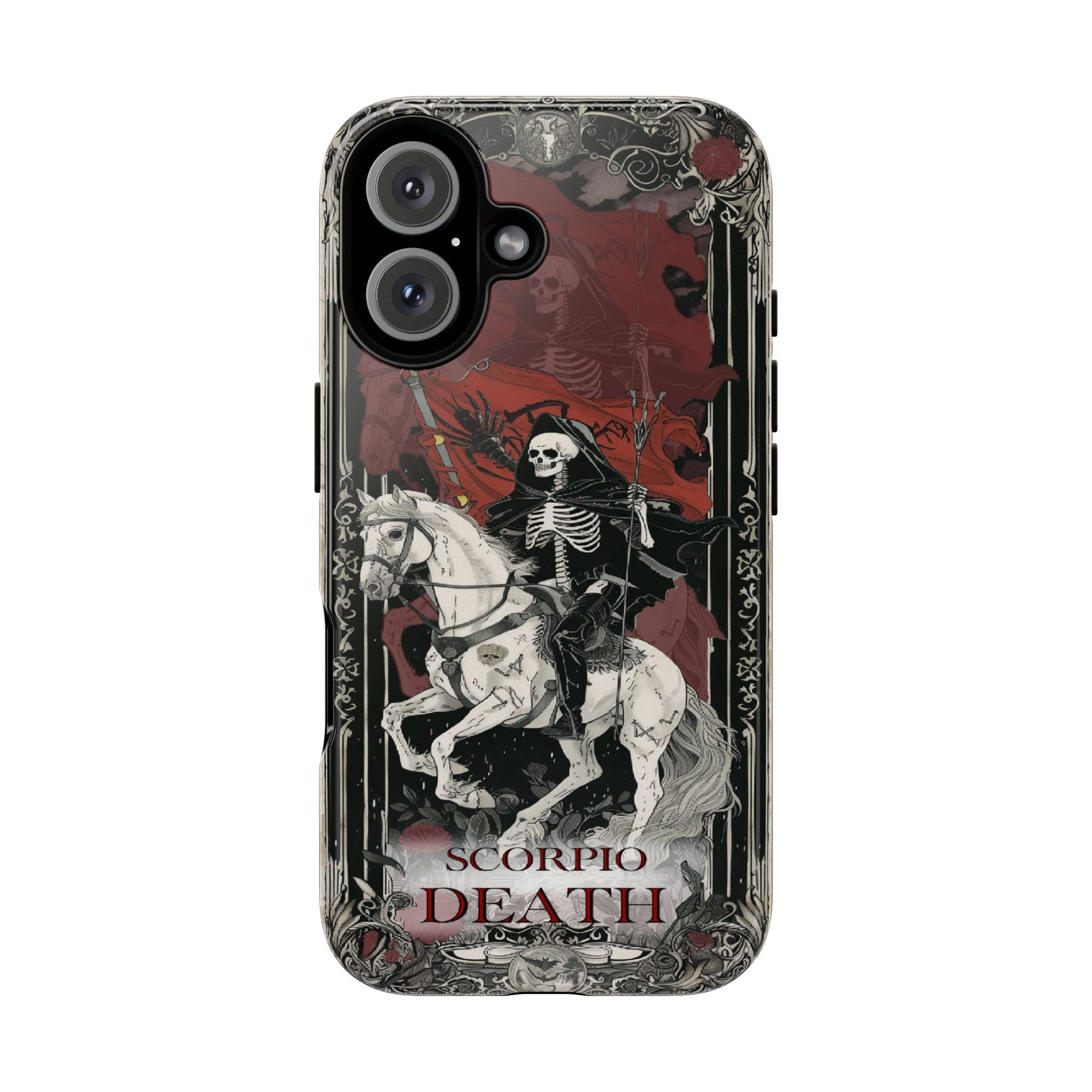 Scorpio "Death" Tarot Card Phone Case iPhone 17