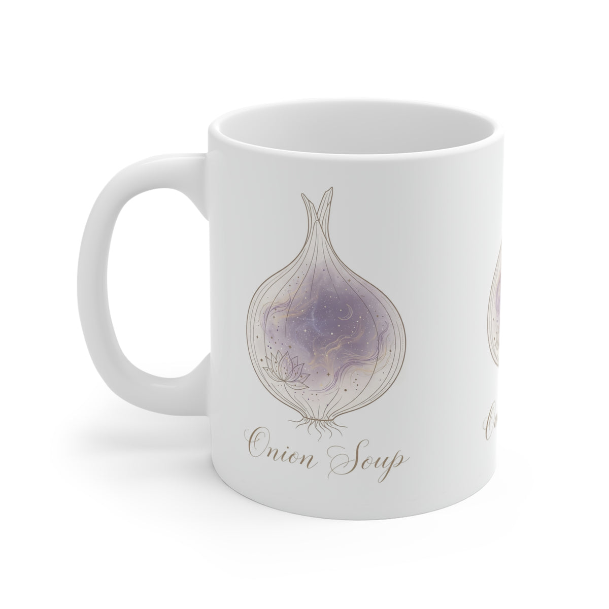 Cosmic Onion Soup Mug | Spiritual Galaxy Coffee Cup