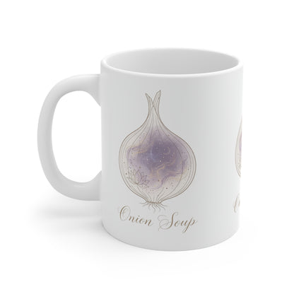Cosmic Onion Soup Mug | Spiritual Galaxy Coffee Cup