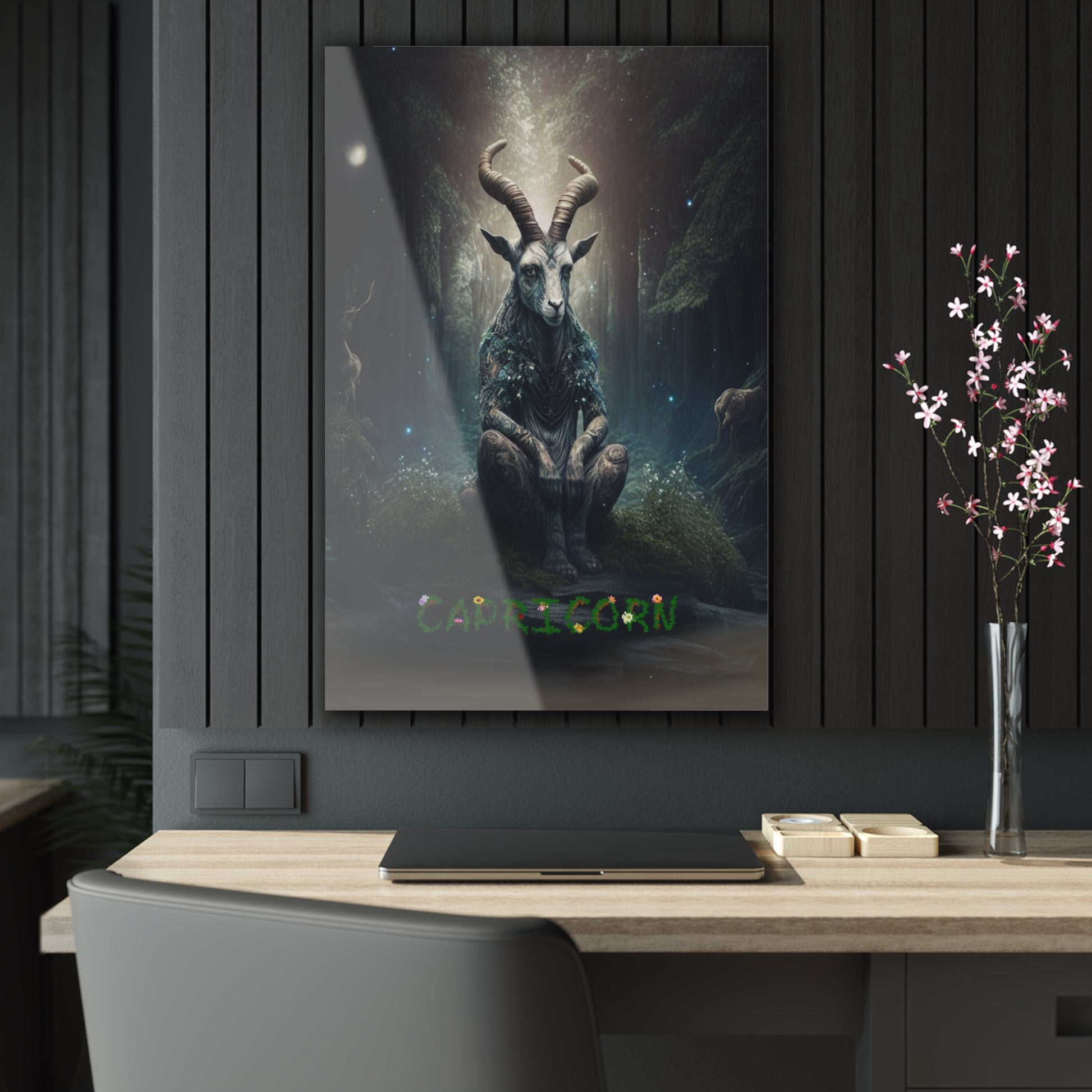 The Capricorn Forest Acrylic Art Printify