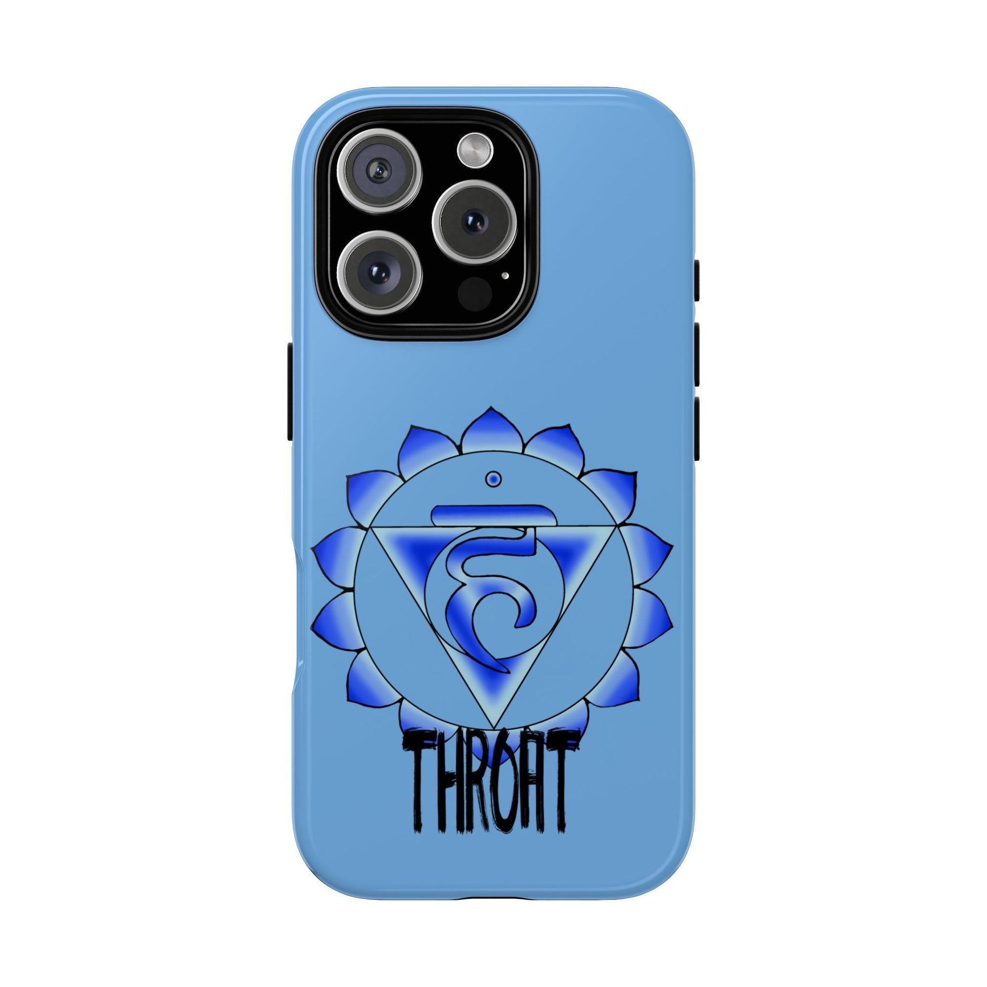 Throat Chakra Phone Case - Vishuddha iPhone 16 pro