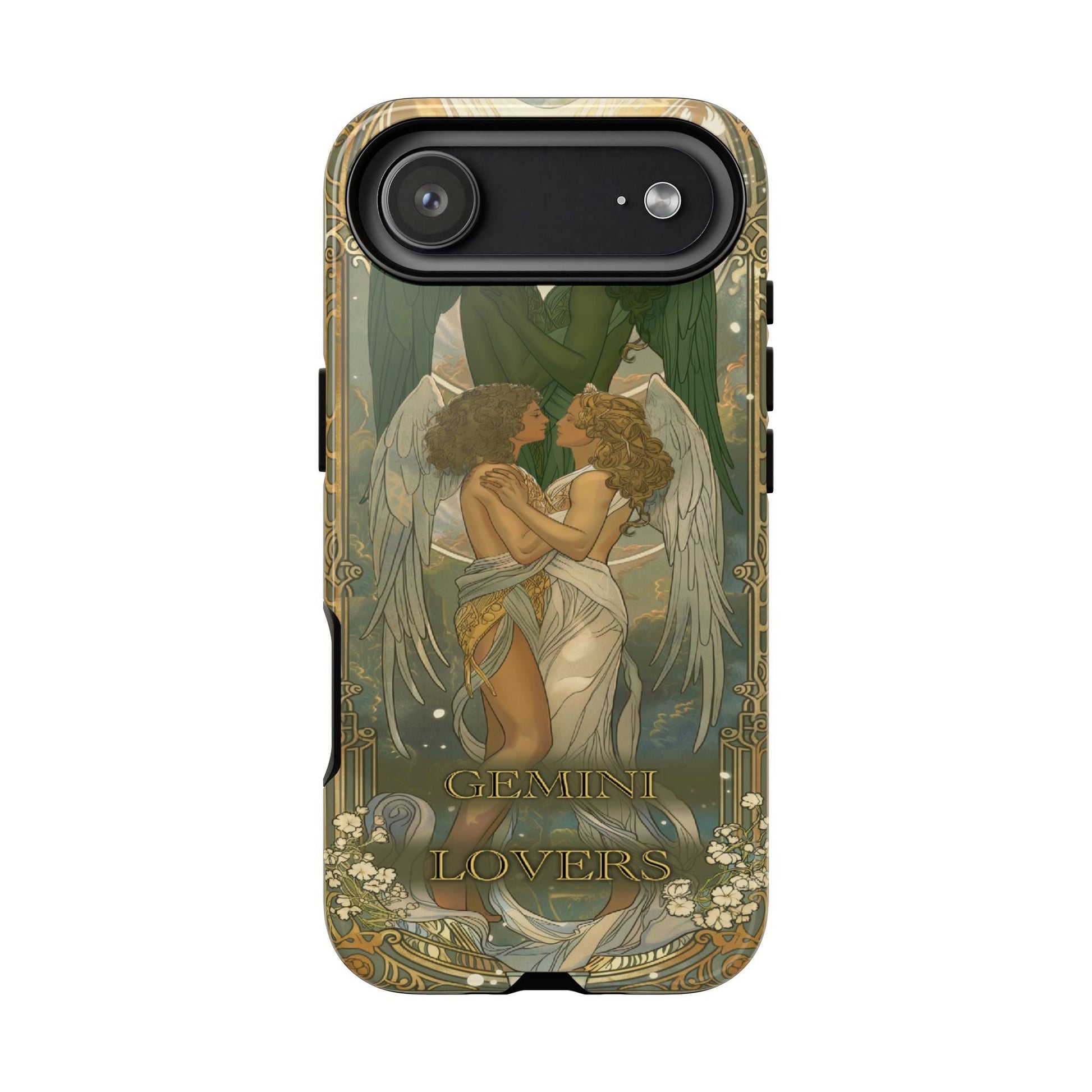 Gemini "The Lovers" Tarot Card Phone Case iPhone 17 Air