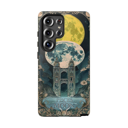 Pisces "The Moon" Tarot Card Phone Case Samsung Galaxy 25 Ultra