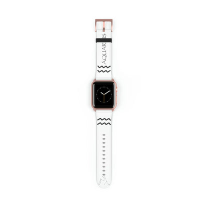 Aquarius Zodiac Apple Watch Band - Yang Printify