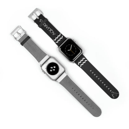 Aquarius Zodiac Apple Watch Band - Yin Printify