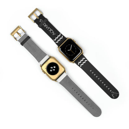 Aquarius Zodiac Apple Watch Band - Yin Printify