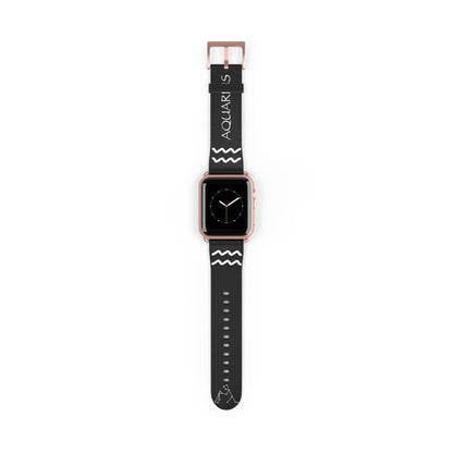 Aquarius Zodiac Apple Watch Band - Yin Printify