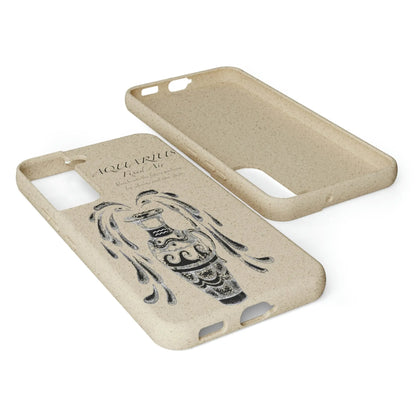 Aquarius Zodiac Biodegradable Phone Case Printify