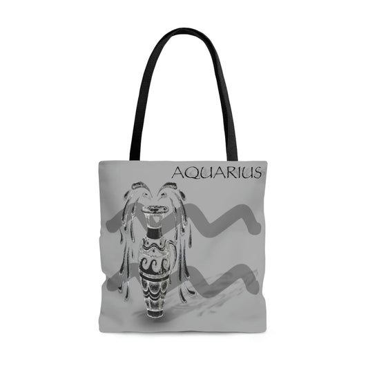 Aquarius Zodiac Tote Bag Printify