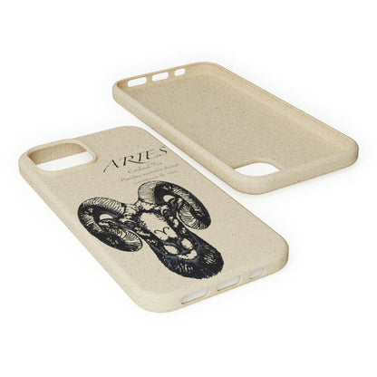 Aries Zodiac Biodegradable Phone Case Printify